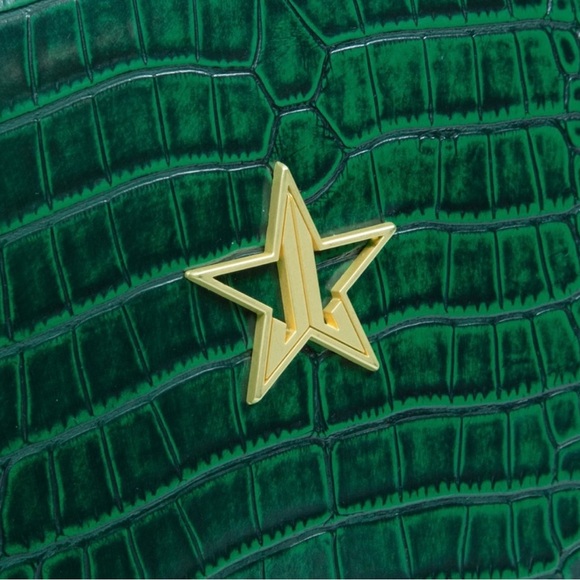 JEFFREE STAR FAUX GREEN CROCODILE BACKPACK - Picture 5 of 9